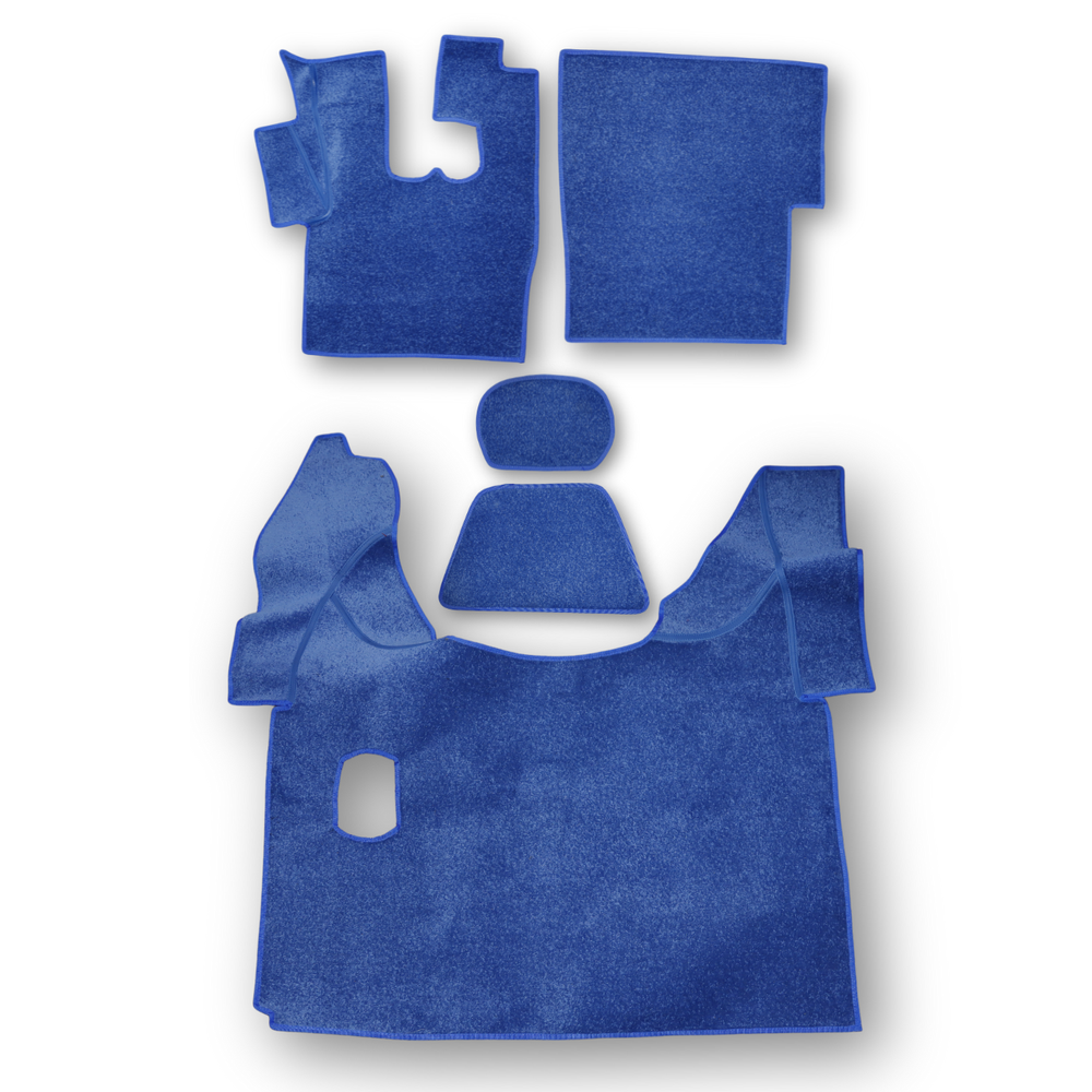 Килимок салону ковролін DAF XF 105, синій МКПП