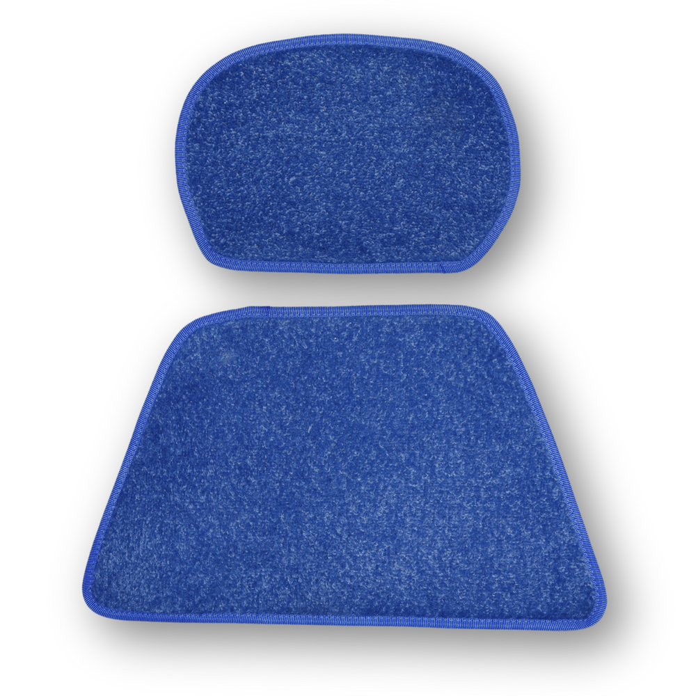 Килимок салону ковролін DAF XF 105, синій МКПП