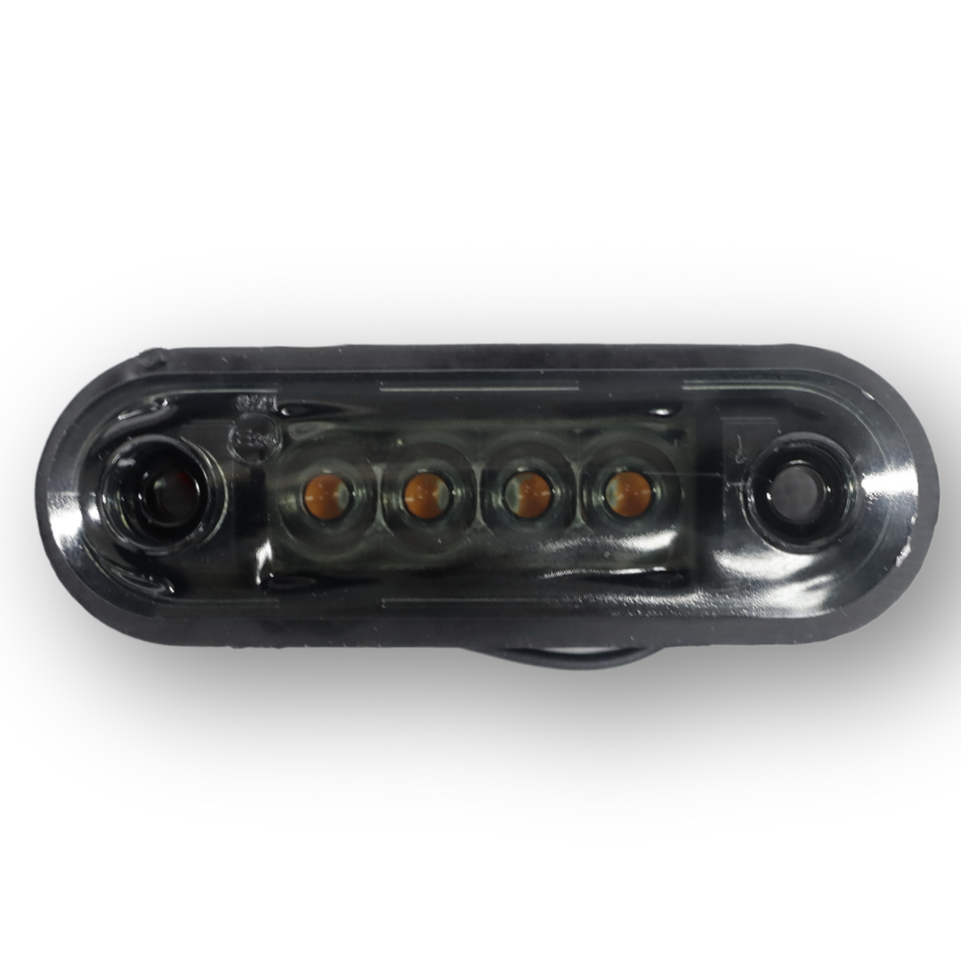 Ліхтар габаритний LED 4; 12-24V; SMOKE жовтий Ліхтар габаритний LED 4; 12-24V; SMOKE жовтий