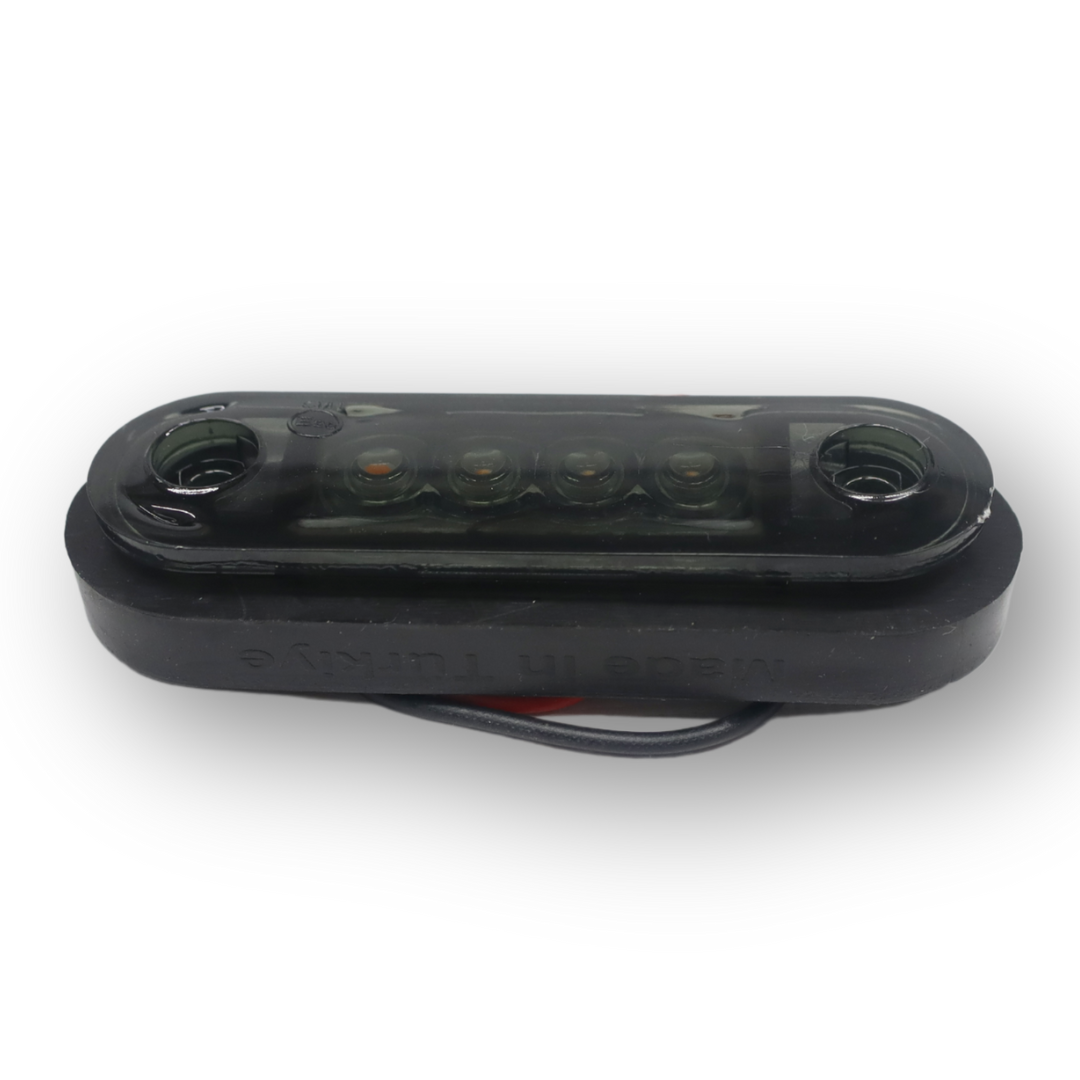 Ліхтар габаритний LED 4; 12-24V; SMOKE жовтий Ліхтар габаритний LED 4; 12-24V; SMOKE жовтий