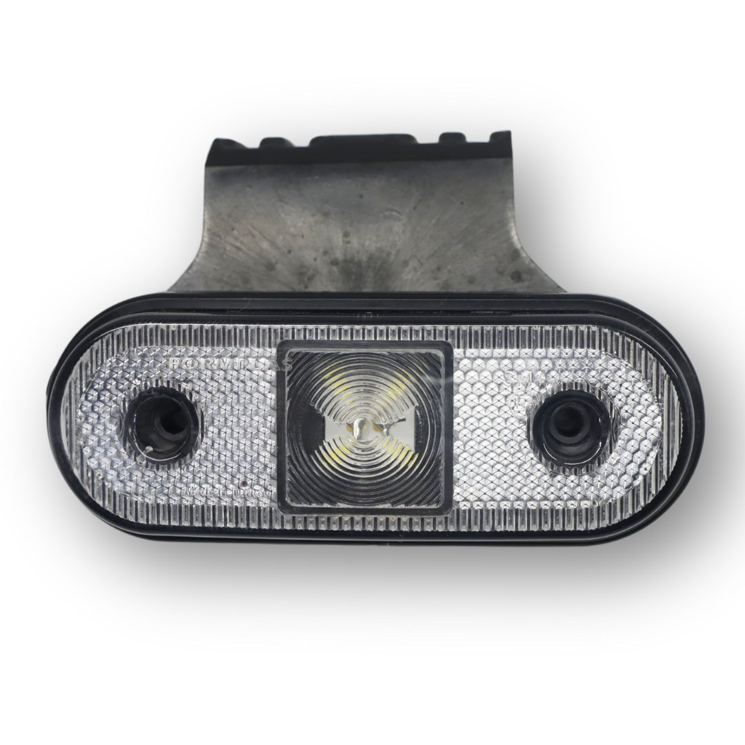 Фонарь габаритный LED 4 белый 12-24V с креплением Фонарь габаритный LED 4 белый 12-24V с креплением