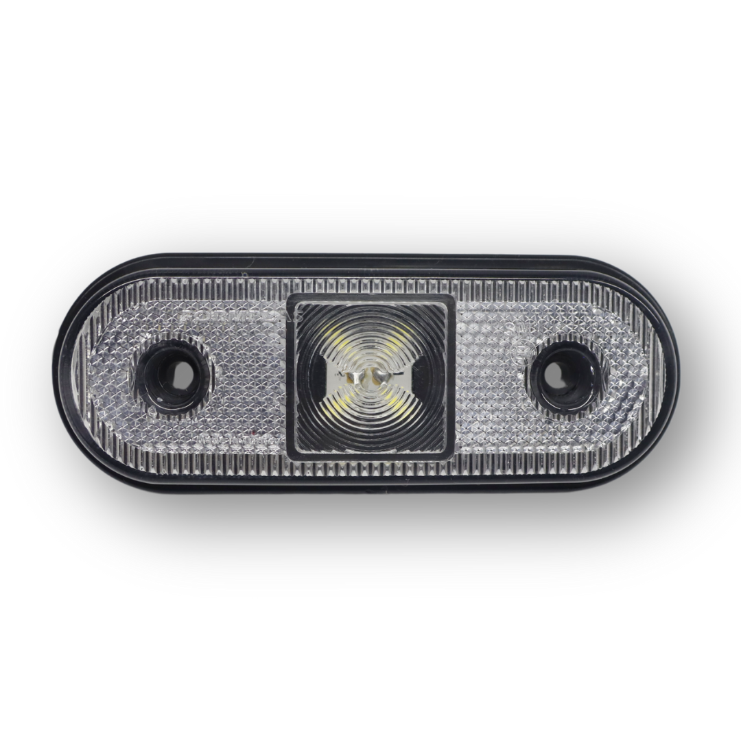 Фонарь габаритный LED 4 белый 12-24V с креплением Фонарь габаритный LED 4 белый 12-24V с креплением