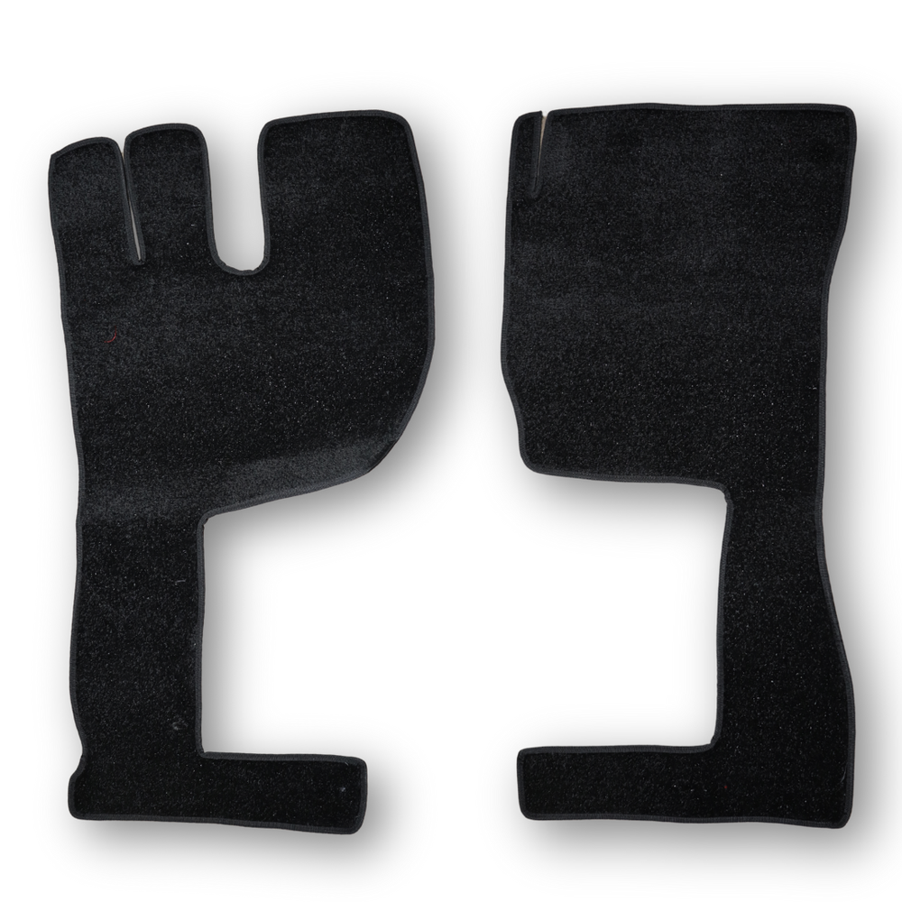 Килимок салону ковролін; водій + пасажир; Volvo Evro 5; до 2013 р; чорний