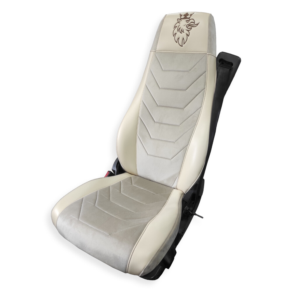 Чохол на сидіння Chess SCANIA R,G,P (2004-2017) водій пілот - пас. пілот беж.