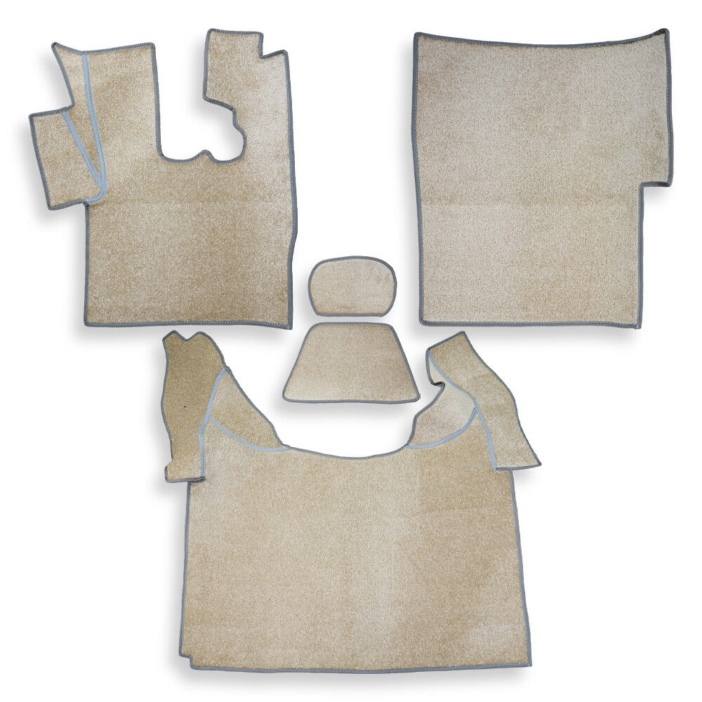 Килимок салону ковролін DAF XF 106, бежевий Килимок салону ковролін DAF XF 106, бежевий