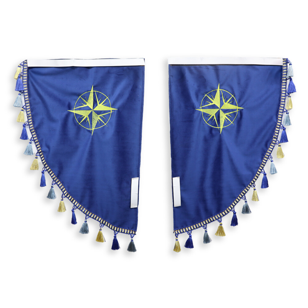 Шторка лоб + косынки Велюр (заказная) Шторка лоб + косынки Велюр (заказная)