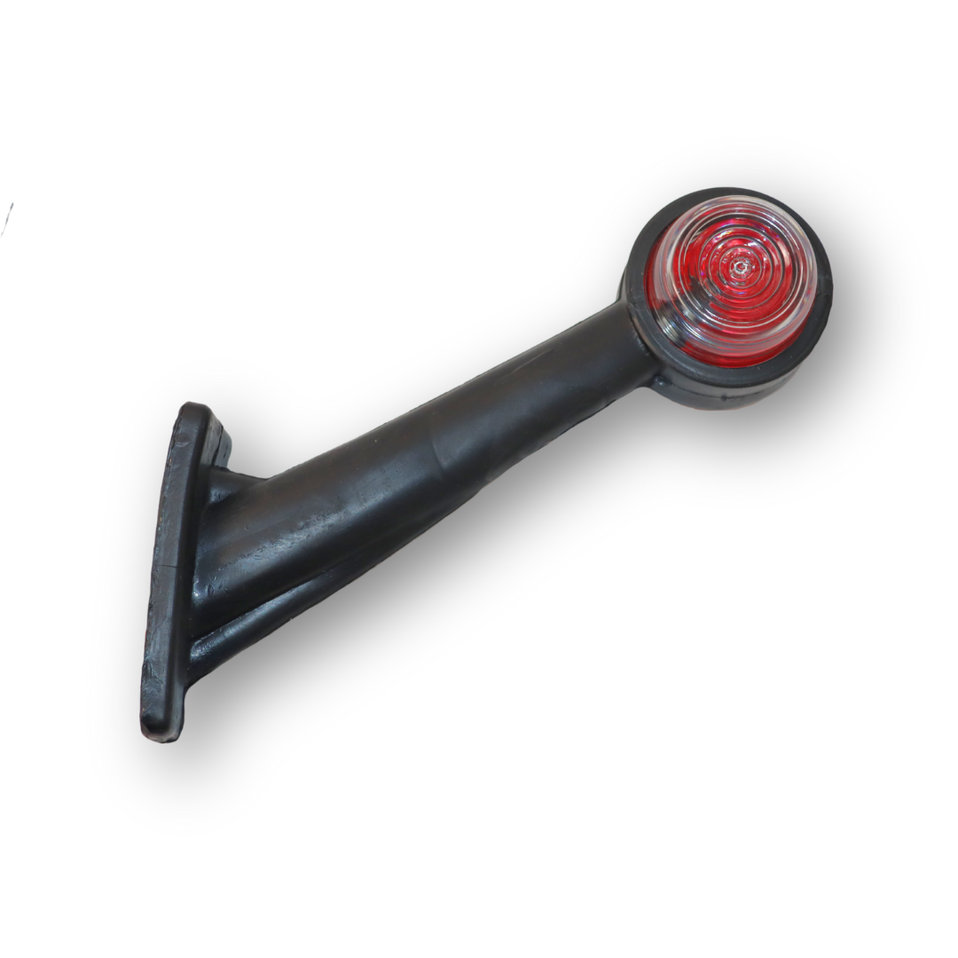 Фонарь габаритный рог двухцветный прямой большой 20см \F.PLAS\ Фонарь габаритный рог двухцветный прямой большой 20см \F.PLAS\