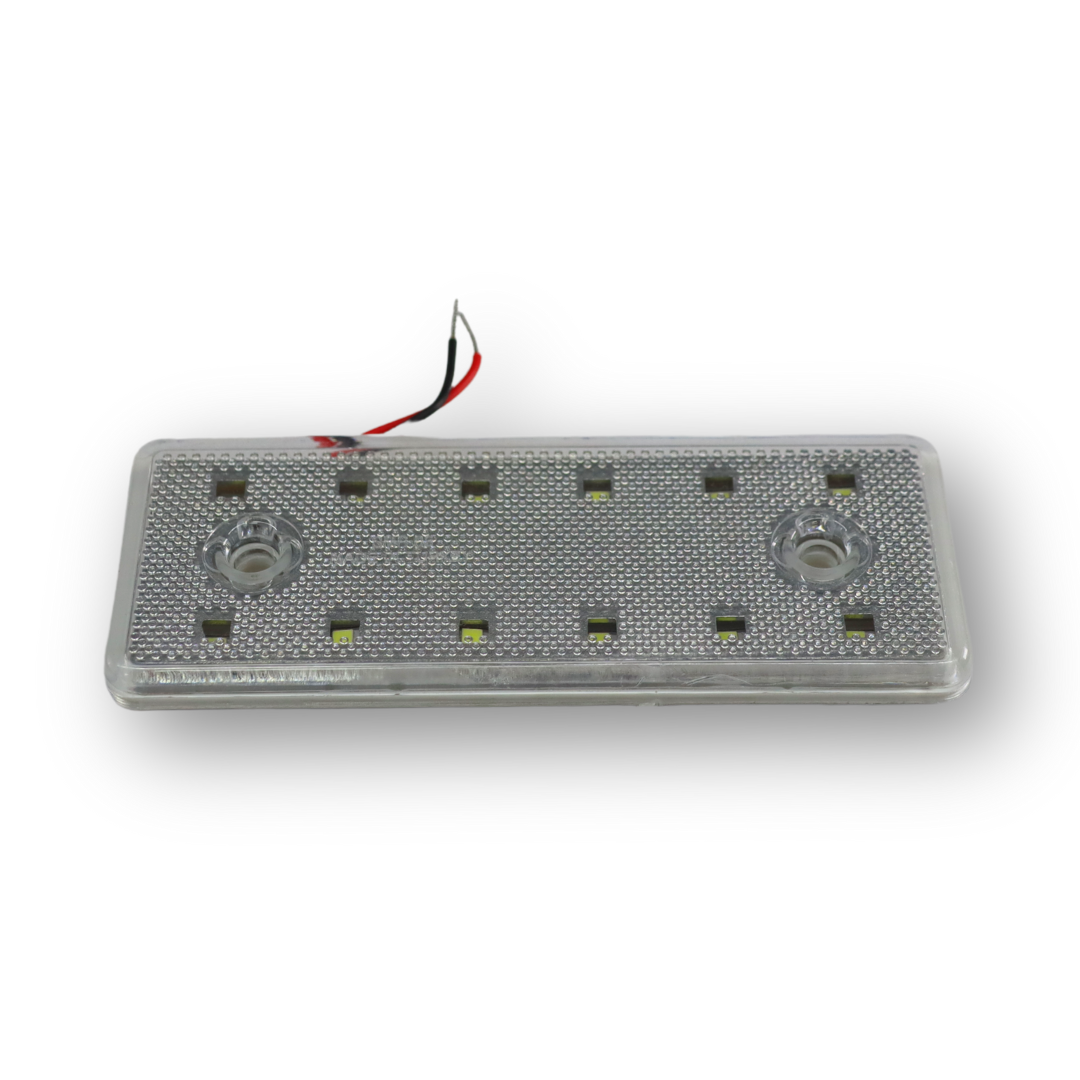 Фонарь габаритный LED 12 белый 112*42мм