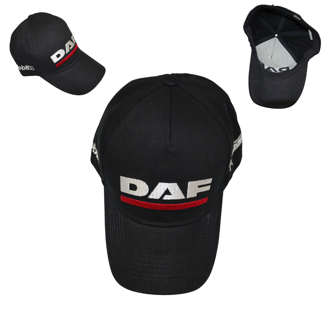 Кепка DAF (черная) лето