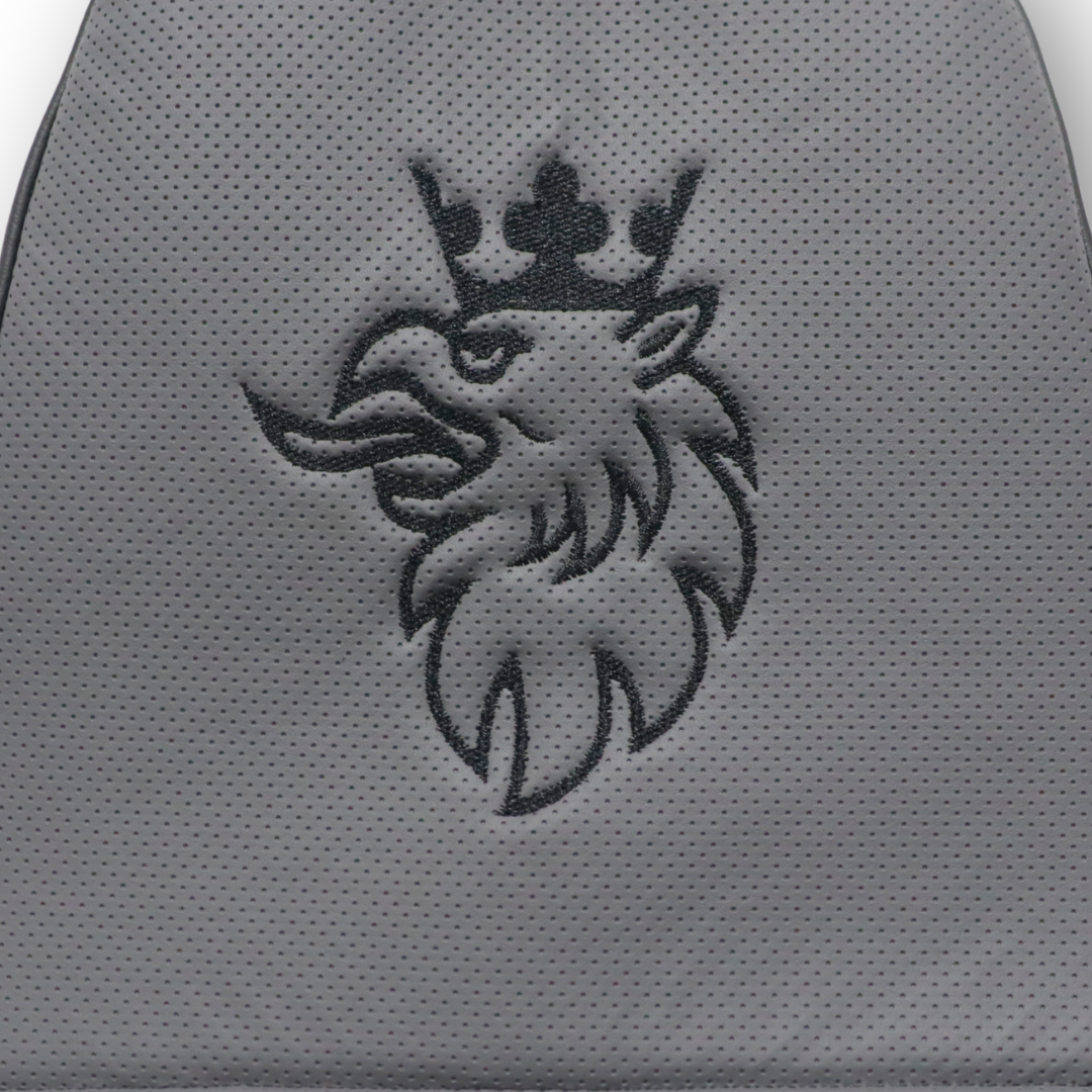 Чехол на сиденья Enterprise SCANIA R,G,P,S (2014-...) водит. монолит - пасс. пилот,  серый