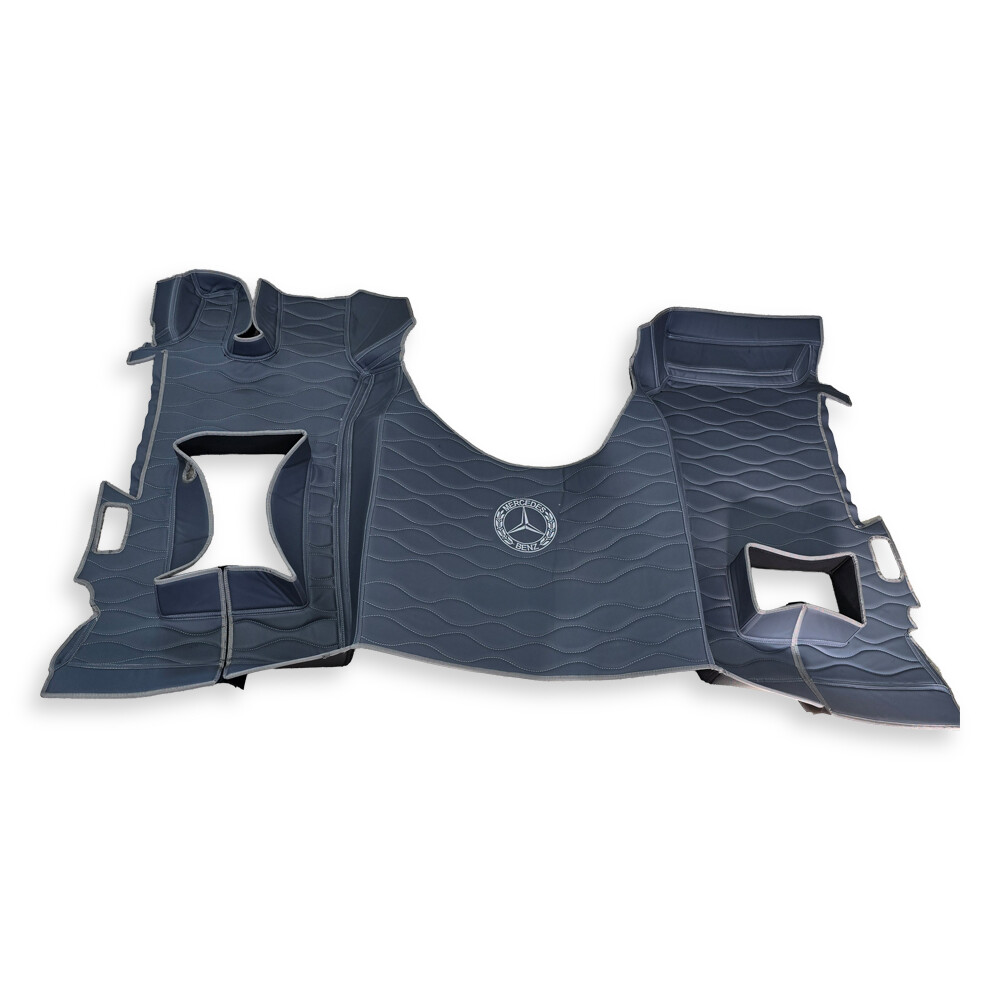 Коврик 3D Экокожа Mercedes Actros F EURO 6, серый Коврик 3D Экокожа Mercedes Actros F EURO 6, серый