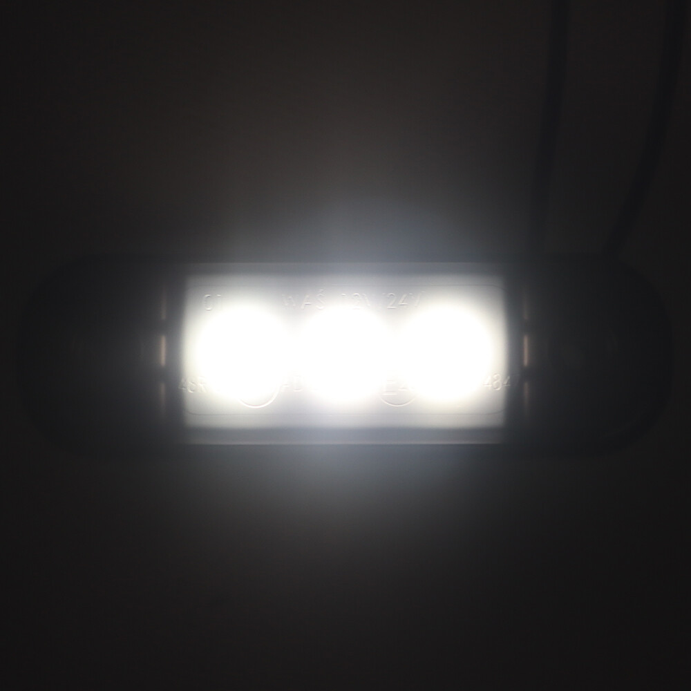 Фонарь габаритный диодный желтый 12-24 V (WAS) Фонарь габаритный диодный желтый 12-24 V (WAS)