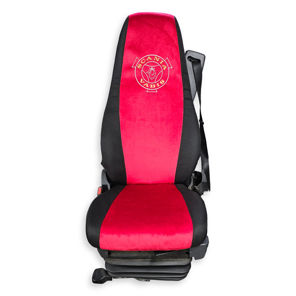 Чехол на сиденья SCANIA R,G,P (2004-2017) водит. пилот - пасс. пилот, велюр-жакард Чехол на сиденья SCANIA R,G,P (2004-2017) водит. пилот - пасс. пилот, велюр-жакард