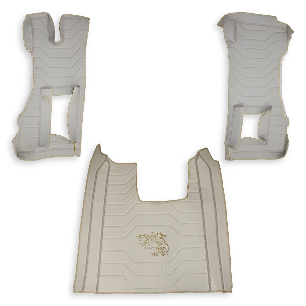 Коврик 3D Экокожа SCANIA R c 2017; АКПП, Серо-бежевый Коврик 3D Экокожа SCANIA R c 2017; АКПП, Серо-бежевый