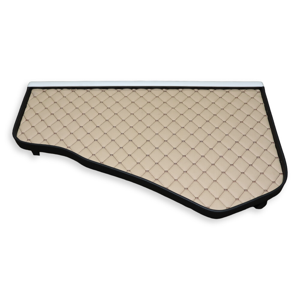 Полиця кабіни SCANIA R, S з 2017; пасажирська бежева \ST- Екошкіра стежка\ Полиця кабіни SCANIA R, S з 2017; пасажирська бежева \ST- Екошкіра стежка\