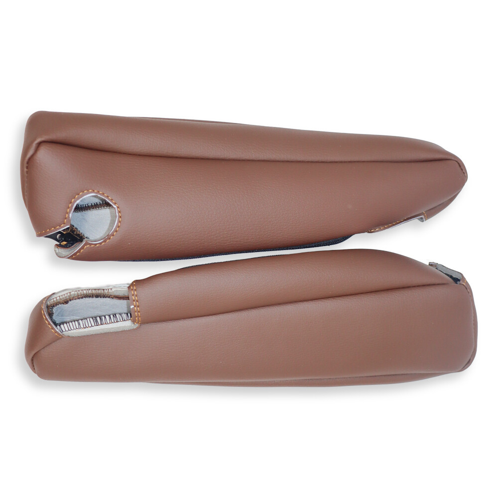 Подлокотник Экокожа VOLVO E-5, Man TGX коричневый (2 шт.)