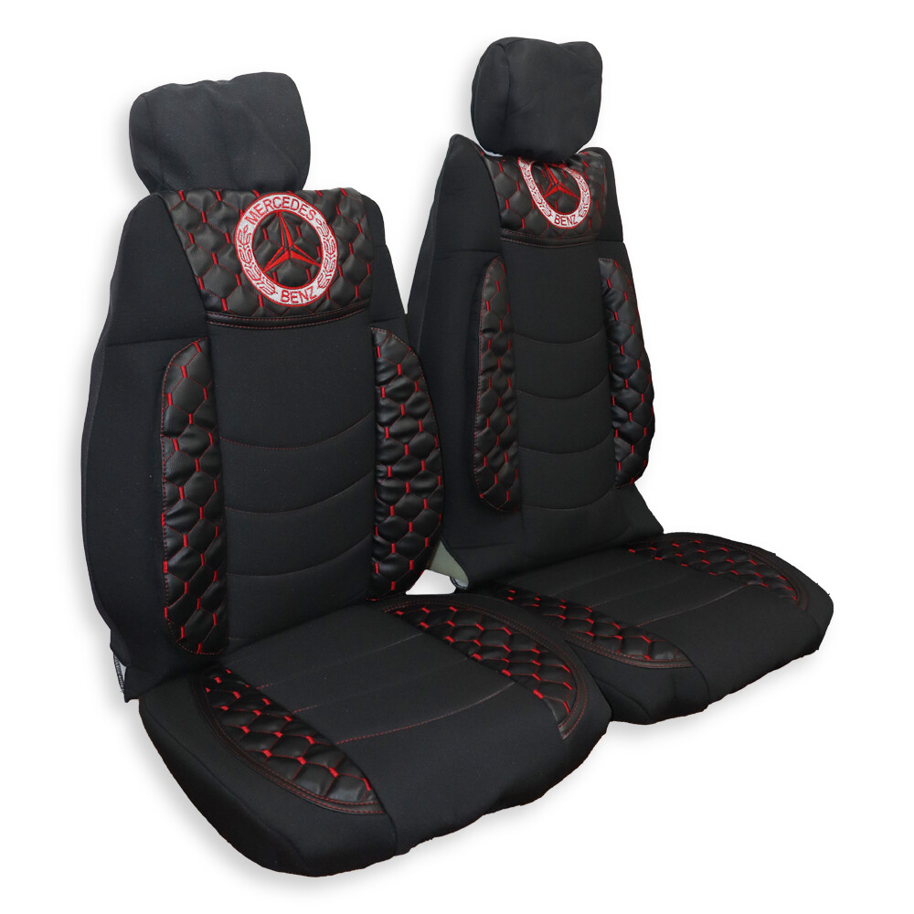 Чехол на сиденья KILIFI Mercedes AXOR,ATEGO (2004-2014) Черный