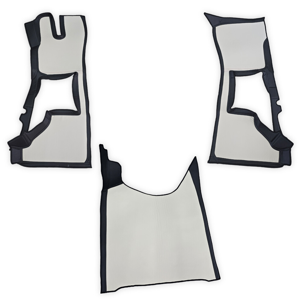 Килимок 3D Екошкіра DAF XG; АКПП, бежевий