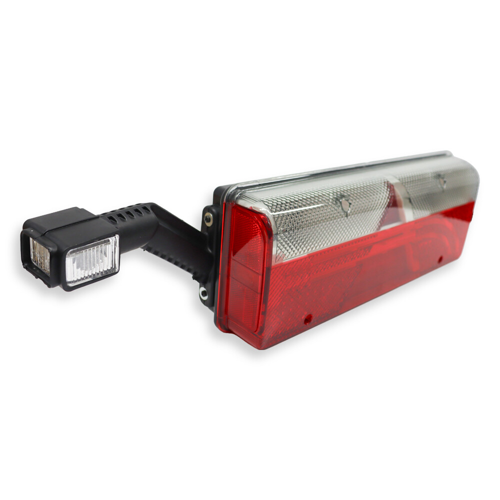 Ліхтар задній EUROPOINT III, світловідбивач, LED габарит, роз'єм 7-pin ASS2; лівий (MARS)