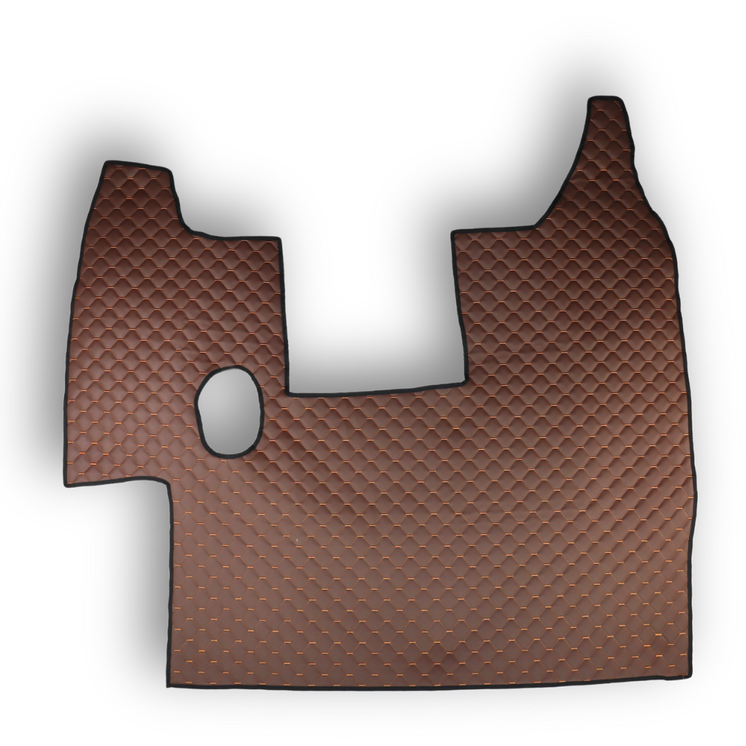 Коврик Экокожа SCANIA R 2004-2013; МКПП, коричневый, АСП Коврик Экокожа SCANIA R 2004-2013; МКПП, коричневый, АСП