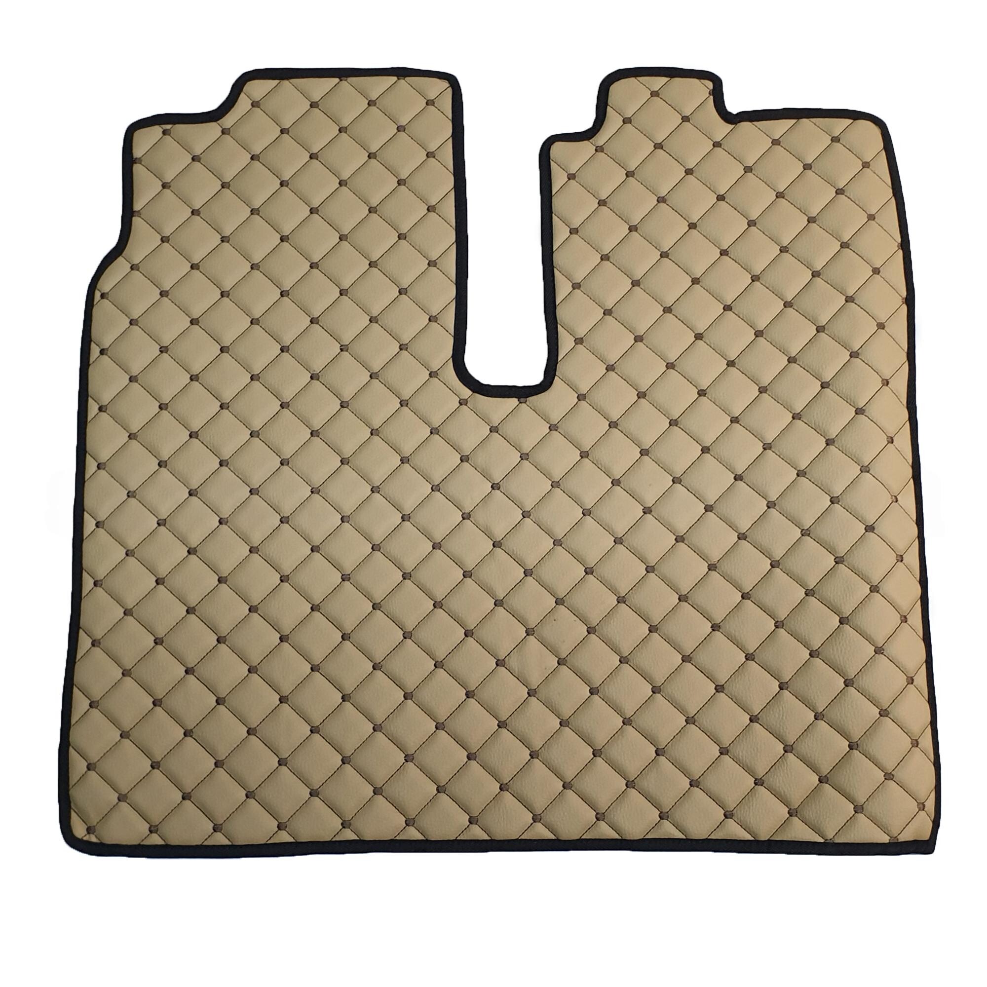 Коврик Экокожа MAN TGA XXL 2000-2011; АКПП, МКПП, бежевый, АСП Коврик Экокожа MAN TGA XXL 2000-2011; АКПП, МКПП, бежевый, АСП