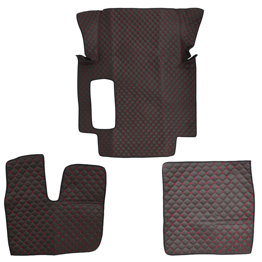 Коврик Экокожа MAN TGA XXL 2000-2011; АКПП, МКПП, черный, АСП Коврик Экокожа MAN TGA XXL 2000-2011; АКПП, МКПП, черный, АСП