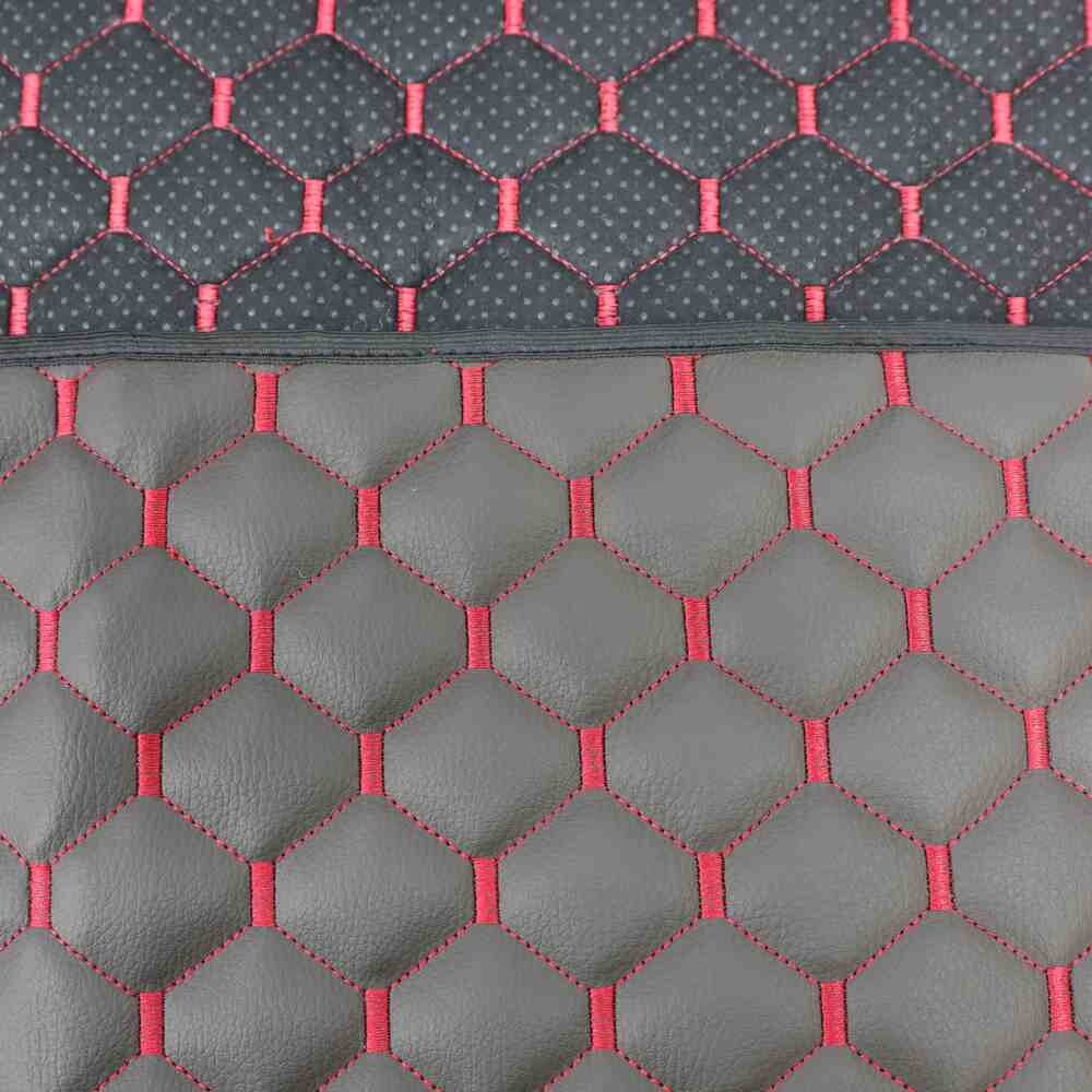 Коврик Экокожа MAN TGA XXL 2000-2011; АКПП, МКПП, черный, АСП