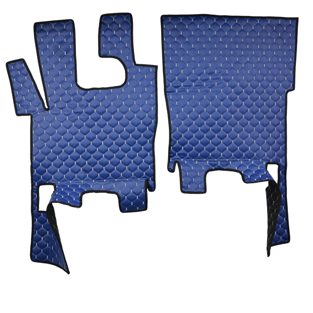 Коврик Экокожа DAF XF105 2005-2013; АКПП, синий, АСП Коврик Экокожа DAF XF105 2005-2013; АКПП, синий, АСП