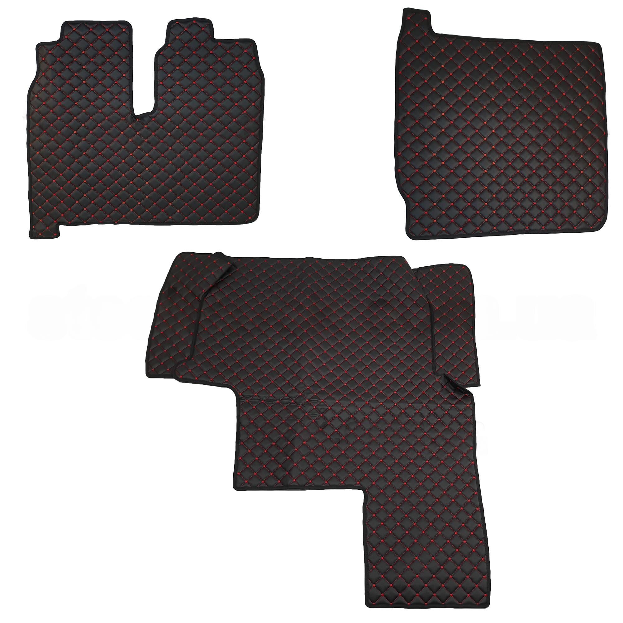 Килимок Екошкіра MAN TGX 2008-2017; 1ящ., АКПП,МКПП чорний, АСП Килимок Екошкіра MAN TGX 2008-2017; 1ящ., АКПП,МКПП чорний, АСП