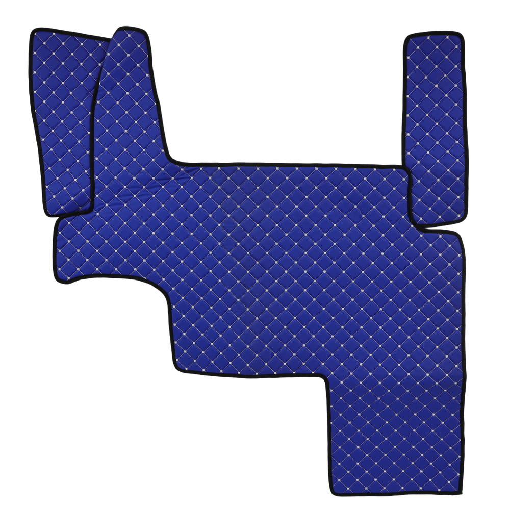 Килимок Екошкіра MAN TGX 2008 -2017; 2 ящ., синій, АСП Килимок Екошкіра MAN TGX 2008 -2017; 2 ящ., синій, АСП