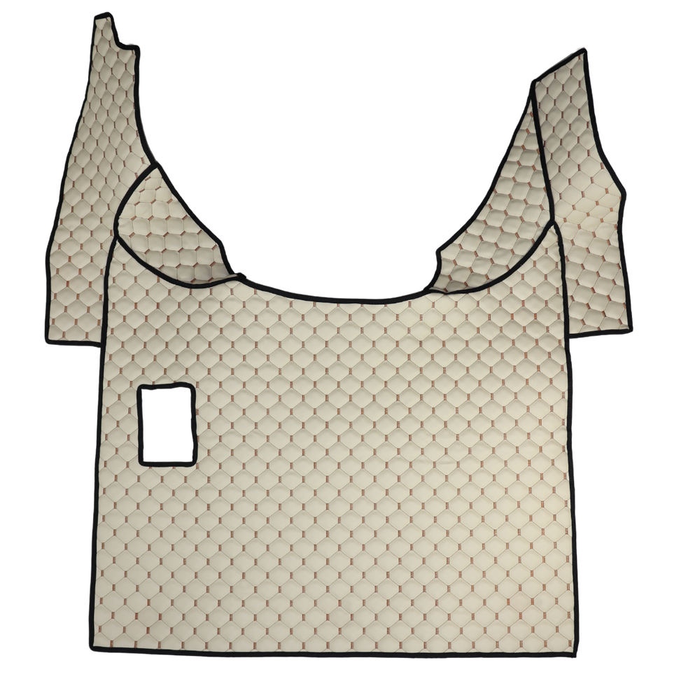 Коврик Экокожа DAF XF105 2005-2013; МКПП, бежевый, Коврик Экокожа DAF XF105 2005-2013; МКПП, бежевый,