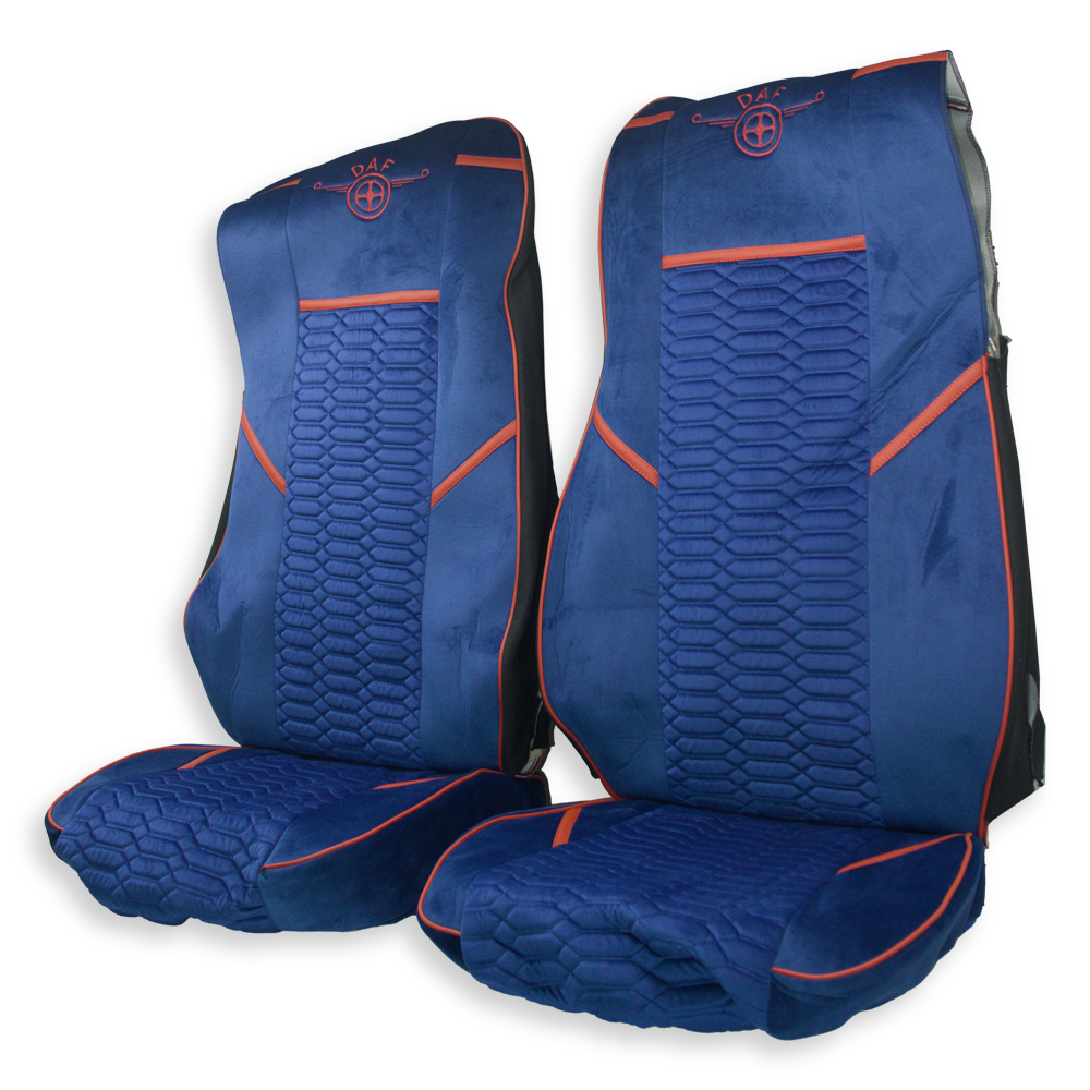 Чехол на сиденья KADIFE Велюр DAF XF105 106 XG CF85 LF (2013-2024) син. Чехол на сиденья KADIFE Велюр DAF XF105 106 XG CF85 LF (2013-2024) син.
