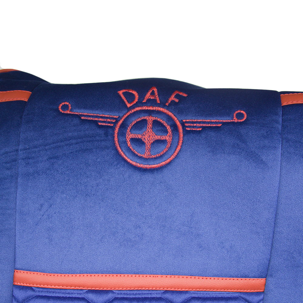 Чехол на сиденья KADIFE Велюр DAF XF105 106 XG CF85 LF (2013-2024) син. Чехол на сиденья KADIFE Велюр DAF XF105 106 XG CF85 LF (2013-2024) син.