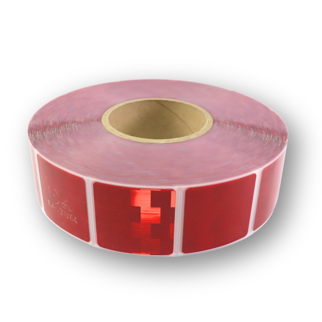 Стрічка світловідбивна для тенту, AVERY, червона Стрічка світловідбивна для тенту, AVERY, червона