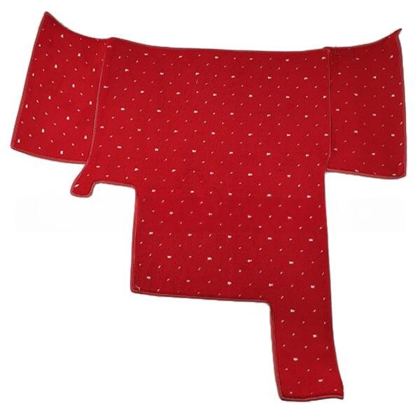 Килимок салону м'який MAN TGA XXL 430-460-480 (водій+пасажир+середина) \червоний\ Килимок салону м'який MAN TGA XXL 430-460-480 (водій+пасажир+середина) \червоний\