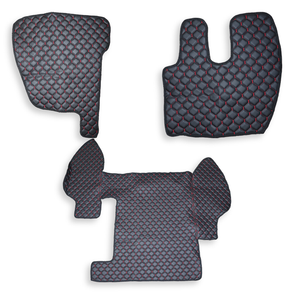 Коврик Экокожа RENAULT Premium 2002-2005;АКПП,МКПП, черный, Коврик Экокожа RENAULT Premium 2002-2005;АКПП,МКПП, черный,