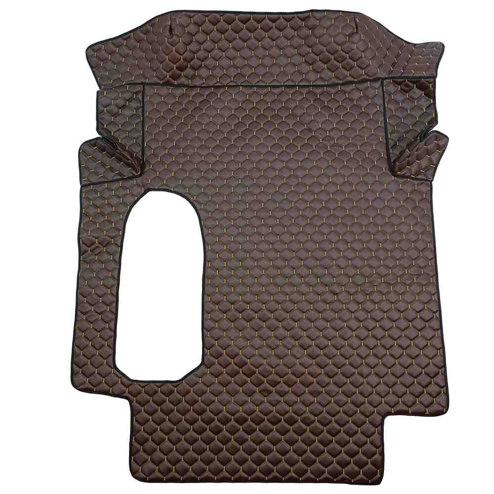 Коврик Экокожа MAN TGA XXL 2000-2011; АКПП,МКПП,  коричневый,