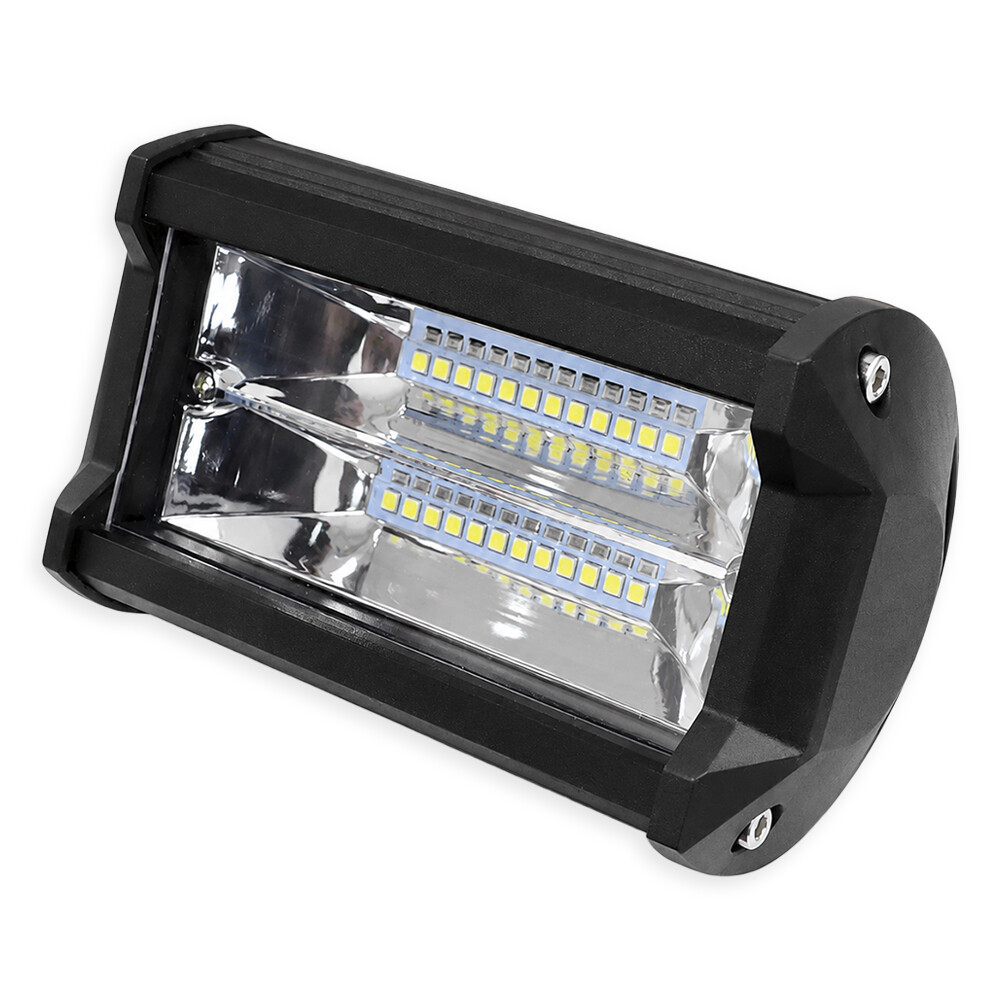 Фара універсальна діодна LED 24V (24 діода 72W білий світло прямокутна-130*70*60) Фара універсальна діодна LED 24V (24 діода 72W білий світло прямокутна-130*70*60)