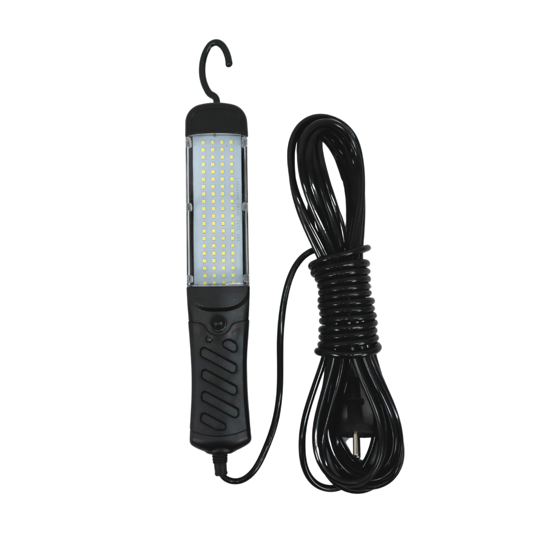 Авто лампа с переноской 220V (80 диодов 10м-кабеля крепление подвесное и магнитное)