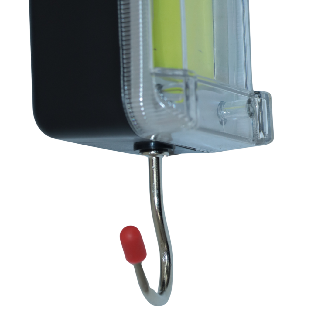 Авто лампа с переноской USB (COB 2 режима  крепление подвесное и магнитное+клипса)