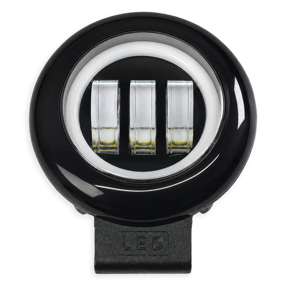 Фара додаткова LED (3 діодів 30W) кругла