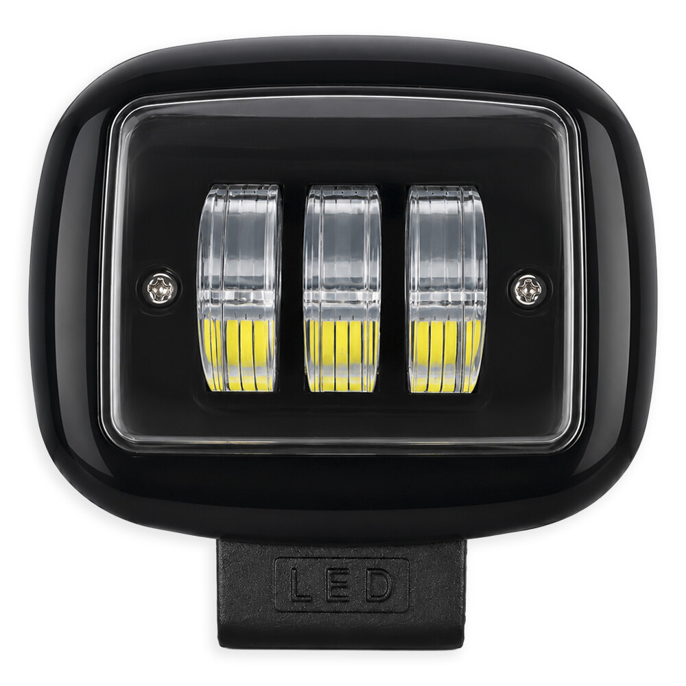 Фара універсальна діодна LED (3 діоди 30W) \корпус метал\