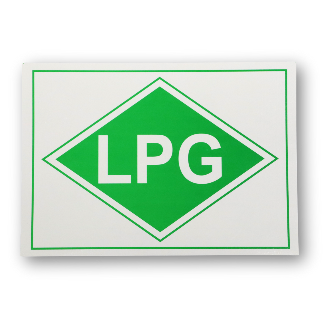 Наклейка газ LPG Наклейка газ LPG