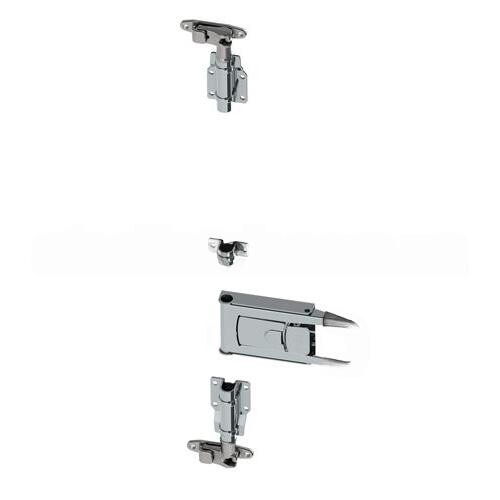 Запорный замок задних ворот фургона наружный, нержавеющий Ø 22мм