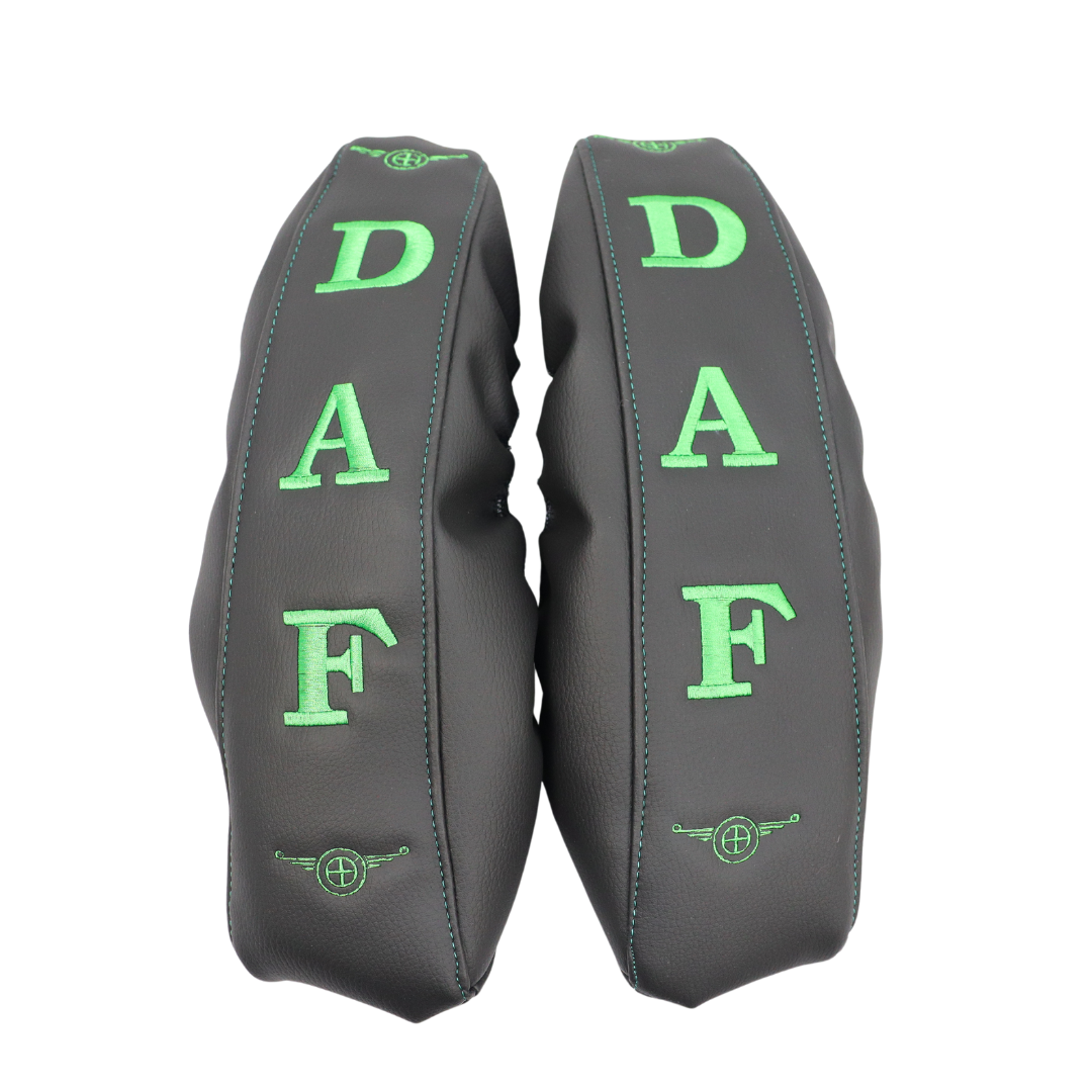 Підлокітник DAF 106 шкіра чорна (2 шт.)