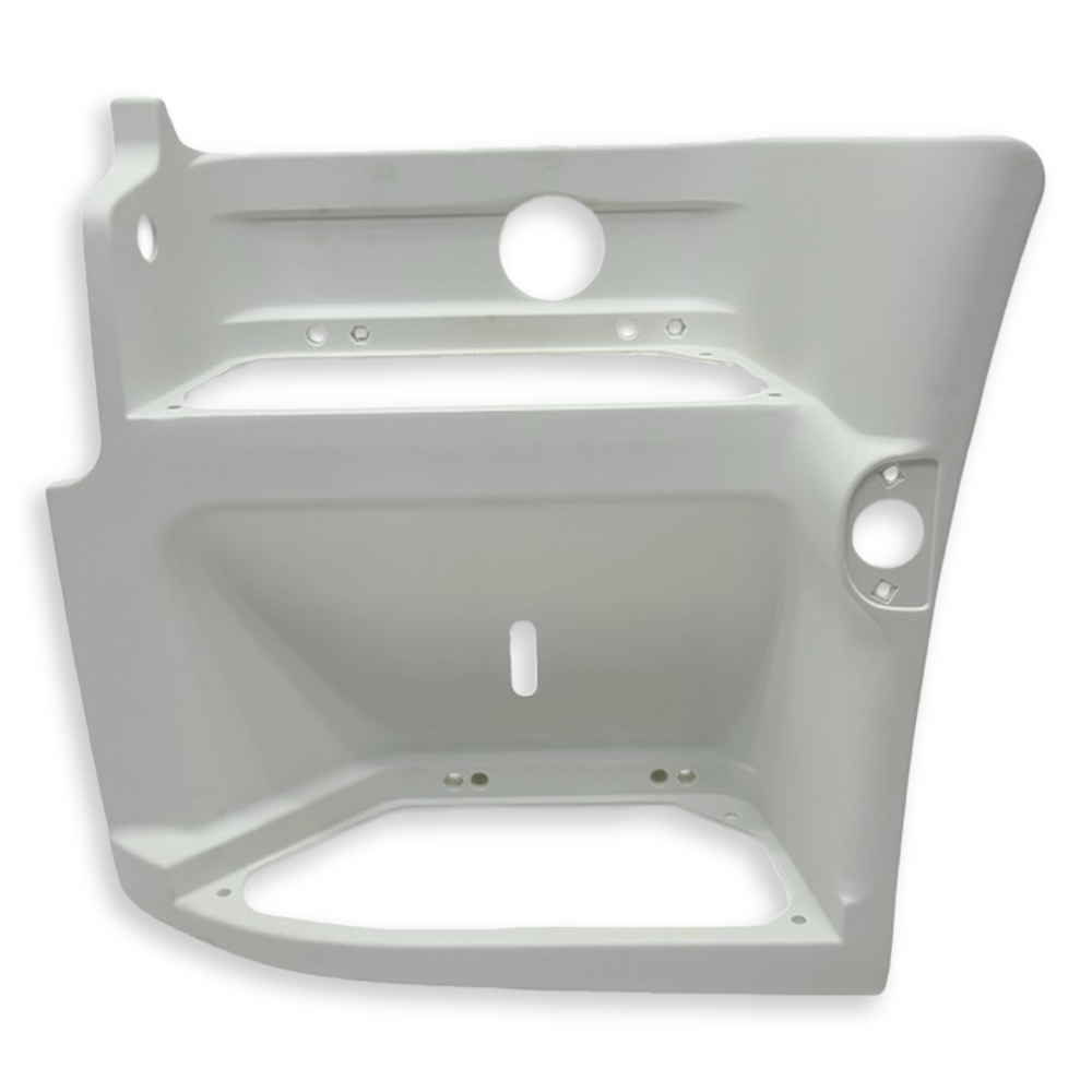 Ступень нижняя пластик RENAULT PREMIUM II ROUTE - LANDER (2007→) белая, левая (TANGDE) Ступень нижняя пластик RENAULT PREMIUM II ROUTE - LANDER (2007→) белая, левая (TANGDE)