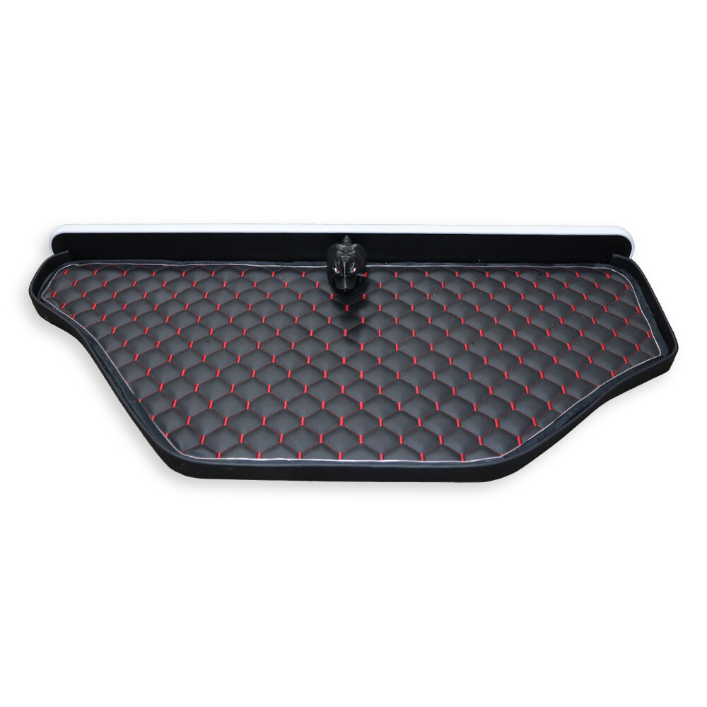 Полиця кабіни DAF 106 чорна з підсвічуванням \ST- Екошкіра стежка\ Полиця кабіни DAF 106 чорна з підсвічуванням \ST- Екошкіра стежка\