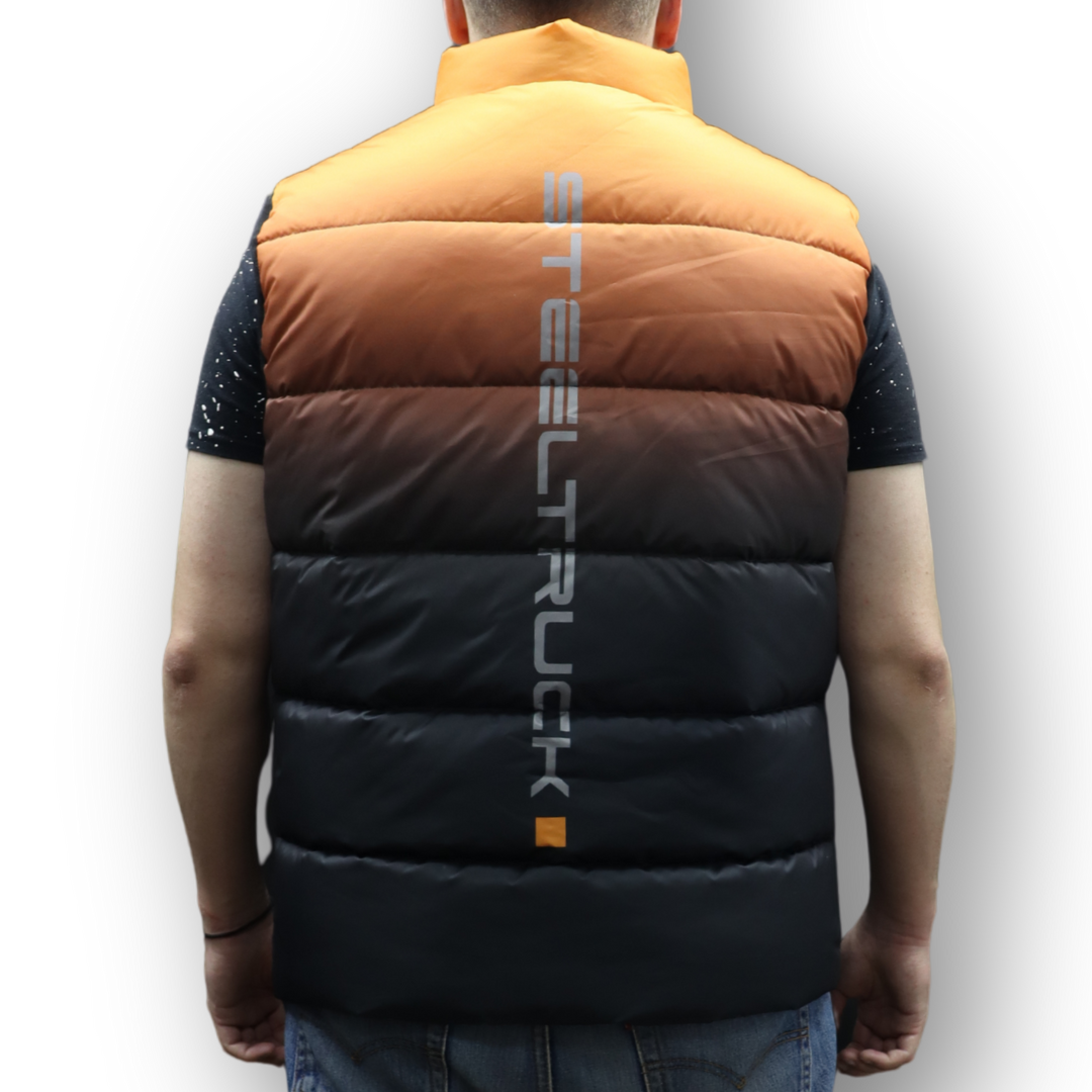 Жилетка SteelTruck Черно-оранжевая ХХХL