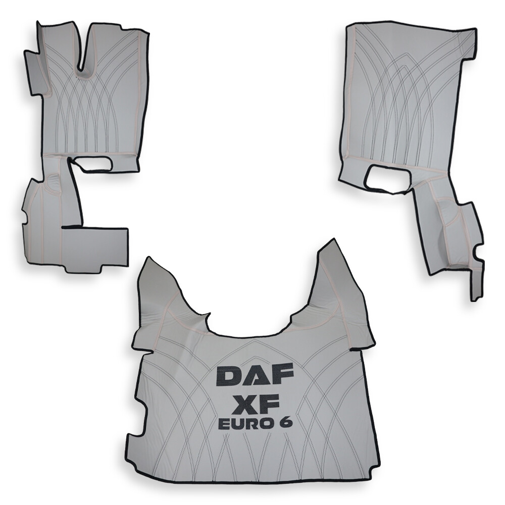 Коврик 3D Экокожа DAF XF106 c 2013; АКПП,бежевый (МТ) Коврик 3D Экокожа DAF XF106 c 2013; АКПП,бежевый (МТ)