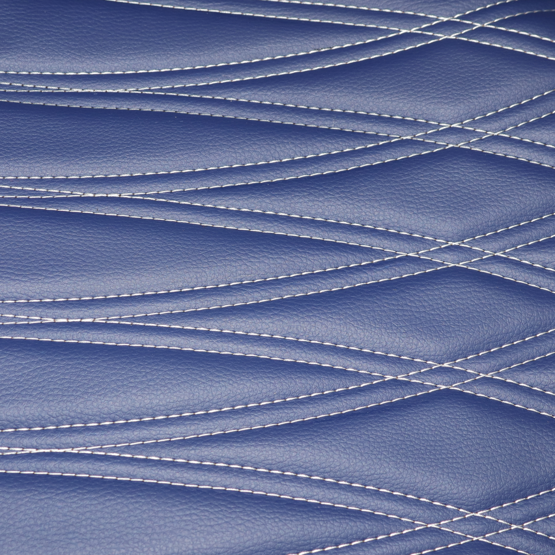 Килимок 3D Екошкіра DAF XF105 2005-2013; АКПП; синій